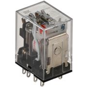 Реле промежуточное 230 В переменного тока 4 переключающих контакта 3 A РЭК78/4 с индикацией