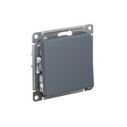 ATLASDESIGN 1-клавишный ВЫКЛЮЧАТЕЛЬ, сх.1, 10АХ, быстрозажимные клеммы, ГРИФЕЛЬ