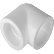 Угольник 32 мм 90 град., полипропиленовый PPR, белый