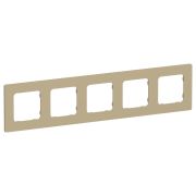 FLITE CLASSIC Рамка 5-местная РУ-5-К-ФлХ хаки IEK