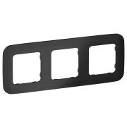 FLITE ARTISTIC Рамка 3-местная РУ-3-А-ФлЧ черный IEK