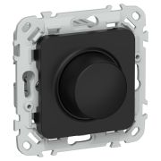 FLITE Светорегулятор проходной TRIAC 550Вт СС26-5-12-ФлЧ черный IEK