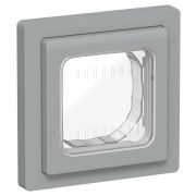 FLITE Рамка 1-местная IP55 Рпро-1-55-ФлС серый IEK