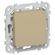 FLITE Выключатель 1-клавишный 10А ВС11-1-0-ФлХ хаки IEK