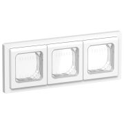 FLITE Рамка 3-местная IP55 Рпро-3-55-ФлБ белый IEK