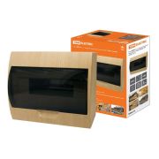 Бокс ЩРН-П-12 модулей навесной пластик IP41 ''Эко'' (сосна)