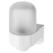 Светильник для бани и сауны НПБ400-2П настенный, угловой, белый, IP54, 60Вт, E27, основание поликарбонат