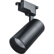 Светильник трековый светодиодный на шинопровод NLT-T1-1L-25W-840-BL-LED однофазный черный 25 Вт 4000К