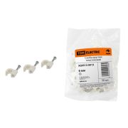 Скоба 6мм круглая пластиковая (50шт)