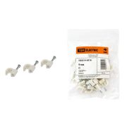 Скоба 9мм круглая пластиковая (50шт)