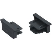 Заглушка пластиковая черная для шинопровода NLT-C-1L-AS2-BL-E