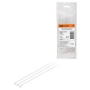 Хомут 2,5х250мм нейлон (белый) (100шт) TDM
