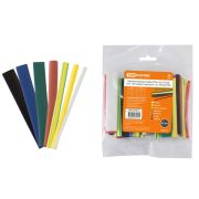 Термоусаживаемая трубка ТУТнг 4/2 6/3 8/4 10/5 12/6 набор (7 цветов по 1 шт. 100мм) TDM