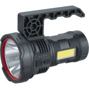 Фонарь светодиодный NPT-SP39-ACCU прожектор/кемпинг 1 LED, 3Вт + 1 COB, 5Вт