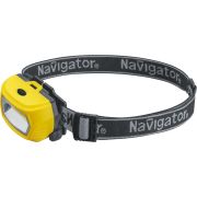 Фонарь светодиодный NPT-H40-ACCU 3Вт 1COB налобный аккумуляторный