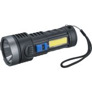 Фонарь светодиодный NPT-CP28-ACCU для работы 1 LED, 1В + 1 СОВ, 3Вт