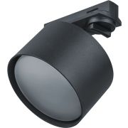 Светильник трековый на шинопровод под лампу NLT-TP1-1L-GX53-BL однофазный GX53 черный