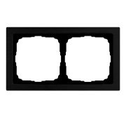 Рамка 2-м ArtGallery Pure метал. оникс SE GAL312302