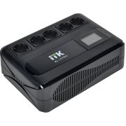 Источник бесперебойного питания Line-interactive 800ВА/480Вт, однофазный, LCD дисплей, с АКБ 1х9AH, 5xSchuko