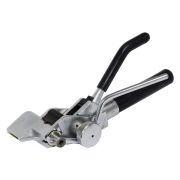 Инструмент для натяжения и резки стальной ленты с храповым механизмом