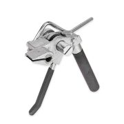 Инструмент для натяжения и резки стальной ленты с храповым механизмом и переставной ручкой