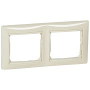 Рамка 2-м Valena горизонт. сл. кость (DIY-упак.) IEK 695632