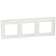Рамка 3-м Valena горизонт. бел. IEK 774453