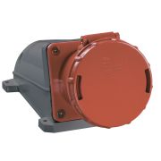 Розетка ОП 63А 380В 3P+PЕ ССИ-134 IP54 IEK PSR12-063-4