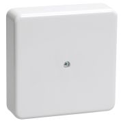 Коробка распаячная ОП 75х75х20 IP40 КМ41212-01 (6 клем. 6кв.мм) бел. IEK UKO10-075-075-020-K01