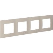 Рамка 4-м Etika сл. кость IEK 672514