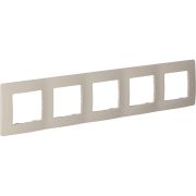 Рамка 5-м Etika сл. кость IEK 672515