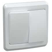 Выключатель 2-кл. СП Вега 10А IP20 ВС10-2-0-ВБ бел. GENERICA EVV20-K01-10-DM
