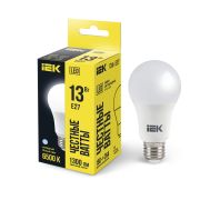 Лампа светодиодная A60 13Вт грушевидная 230В 6500К E27 IEK LLE-A60-13-230-65-E27