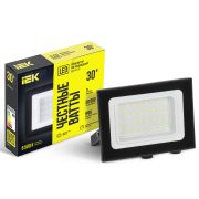 Прожектор светодиодный СДО 06-30 6500К IP65 черн. IEK LPDO601-30-65-K02
