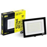 Прожектор светодиодный СДО 06-70 6500К IP65 черн. IEK LPDO601-70-65-K02