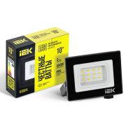 Прожектор светодиодный СДО 06-10 6500К IP65 черн. IEK LPDO601-10-65-K02