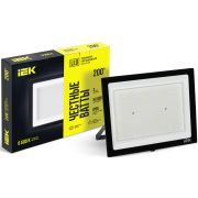 Прожектор светодиодный СДО 06-200 6500К IP65 черн. IEK LPDO601-200-65-K02