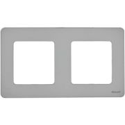 Рамка 2-м Inspiria алюм. IEK 673942