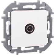 Розетка телевизионная TV Inspiria 2дБ 0-2400мГц с топологией «звезда» механизм бел. IEK 673850