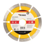 Диск отрезной алмазный сегментный 125х22.2мм Kranz KR-90-0101