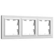 Рамка 3-м BRITE РУ-3-БрБ бел. IEK BR-M32-K01