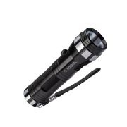 Фонарь ручной 1ВтLED 3xAAА корпус алюм. ремешок ручной КОСМОС KOS108B