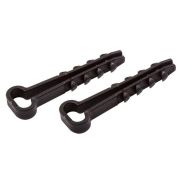 Дюбель-хомут 5-10 для плоского кабеля. черн. (уп.100шт) PROCONNECT T07-4621