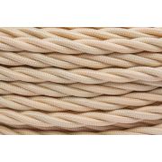 Провод ретро 2х2.5 матов. зол./песочн. (уп.50м) Bironi B1-425-719-50