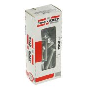 Болт с шестигранной головкой М6х40 DIN 933 оцинк. (уп.50шт) Zitar 105204