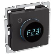 Термостат электронный с индик. BRITE СП IP20 ТС10-1-БрЧ механизм черн. IEK BR-RT11-K02